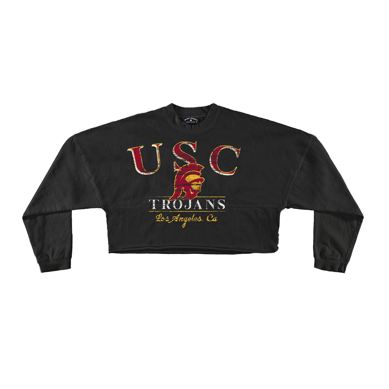 USC Trojans Womens Cropped Spirit Jersey image01